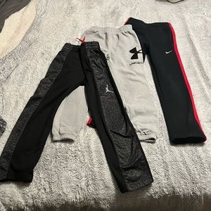 Nike Under Armour Boys Sweatpants. Like new.